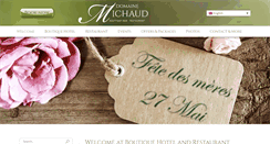 Desktop Screenshot of domainemichaud.eu